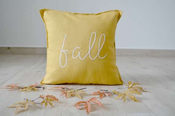 cuscino autunno